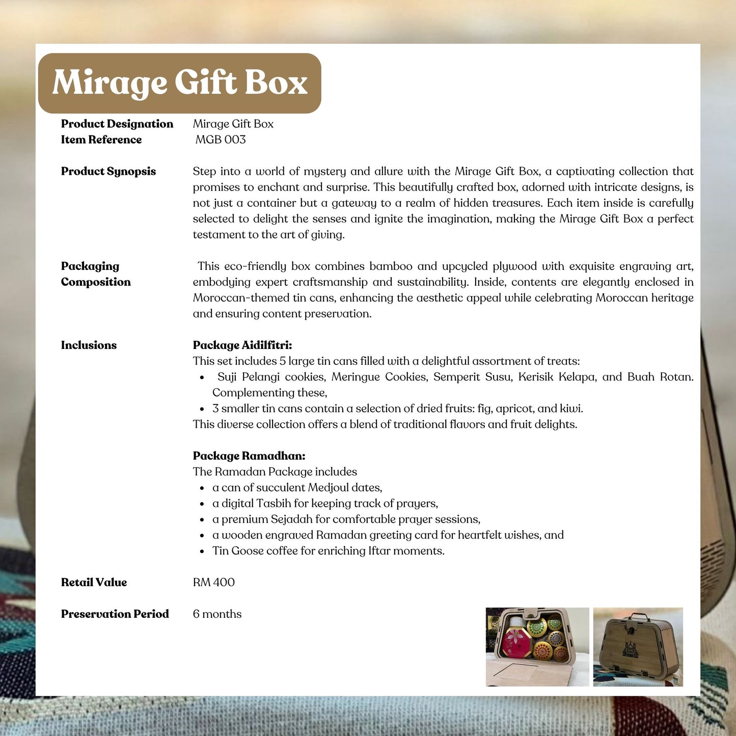 Mirage Gift Box